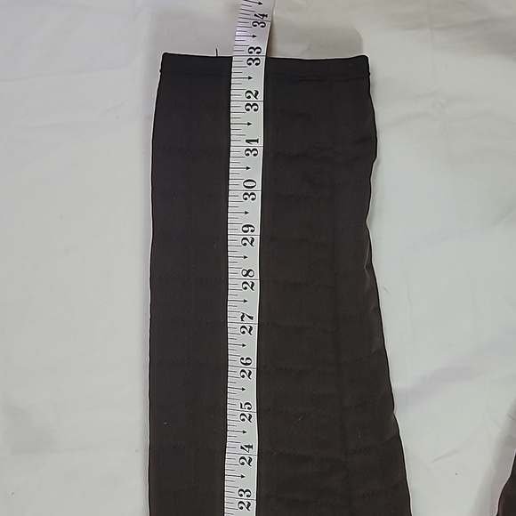 Briggs New York Quilted Jacket Brown Women's 12 Paisley Lining - Picture 4 of 10